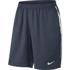 Nike men’s dry 9inch tennis shorts- thunder blue/white